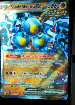 Sandy Shocks ex (Prismatic Evolutions) #56/131 Pokemon TCG NM - Image 1