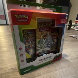 Pokemon TCG First Partner Illustration Collection Series 1 Promo Box English - Image 4