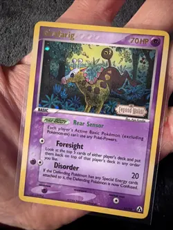 Pokemon Holo Girafarig 16/92 Stamped Legend Maker Reverse Holo - Image 3