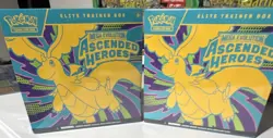 Pokemon TCG Mega Evolution Ascended Heroes Elite Trainer Box Sealed 2-Pack - Image 1