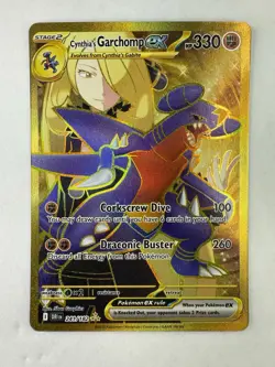 Pokemon TCG Destined Rivals Cynthia's Garchomp EX 241/182 - Image 1
