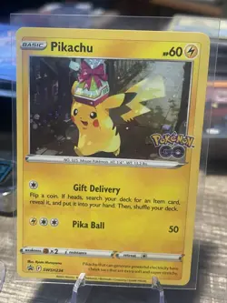Pokemon Go PIKACHU HOLO 2022 - Image 1