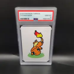 2025 POKEMON TARUKA CHARMANDER PSA 10 GEM MT - Image 1
