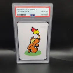 2025 POKEMON TARUKA CHARMANDER PSA 10 GEM MT - Image 3