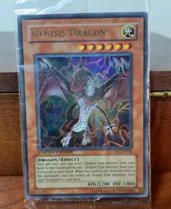 Genesis Dragon JUMP-EN034 Shonen Jump Magazine Card - Pack Limited Edition. - Image 1