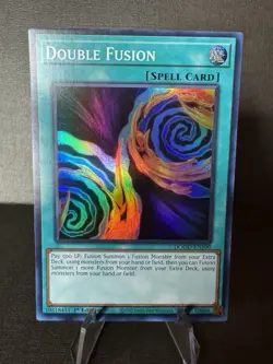 Yugioh DOOD-EN100 - Double Fusion - Super Rare - Image 1