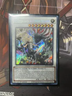 Yugioh Ecclesia And The Dark Dragon (Secret Rare) BRP0-EN041 - Image 1