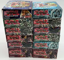 Lot of (12) Yu-Gi-Oh! TCG Assorted Empty Display Boxes Unlimited & 1st Ed - Image 2
