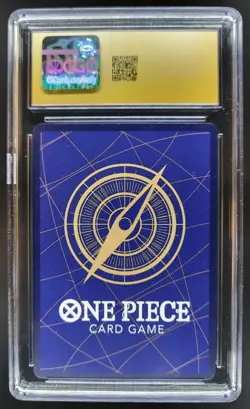 2025 ONE PIECE SANJI SUPER RARE 2ND ANNIV OP07-064 CGC 10 PRISTINE RC7 - Image 2