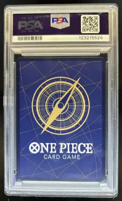 2023-24 One Piece Bandai Game Fest Black Maria Promos Celebration ST04-011 PSA 9 - Image 2