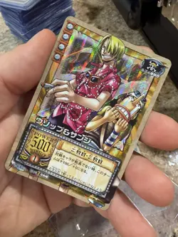 One Piece Cardgame EX Booster3 Prism CS-T02 Usopp & Sanji Bandai 2003 Japan - Image 1