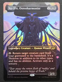 Xu-Ifit, Osteoharmonist (Borderless) (Foil) 0294 (R) MTG Edge of Eternities EOE - Image 2