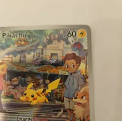 Pikachu 173/165 Scarlet & Violet 151 Illustration Rare Holo Pokemon Card NM/M - Image 3