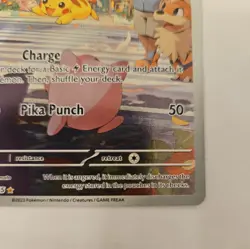 Pikachu 173/165 Scarlet & Violet 151 Illustration Rare Holo Pokemon Card NM/M - Image 4