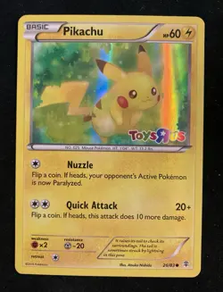 Pikachu (Toys R Us Stamp) 026/083 Miscellaneous Cards & Products Holo - Image 1