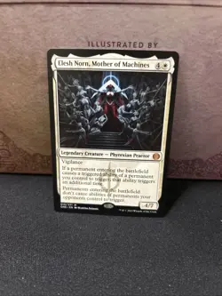 ELESH NORN, MOTHER OF MACHINES Phyrexia: All Will Be One ONE Magic MTG MINT CARD - Image 1