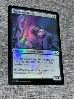 Gravblade Heavy (Common Foil) 0102 Edge of Eternities MTG NM - Image 1