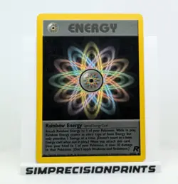 Pokemon Card - Rainbow Energy Team Rocket 80/82 Rare - Image 1