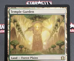 MTG Temple Garden- Signed -Return to Ravnica Magic the Gathering Card #248 - Image 3