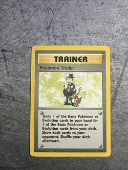 Pokemon Trader Base Set Rare Card 77/102 Pokemon Card NM Condition - Image 1
