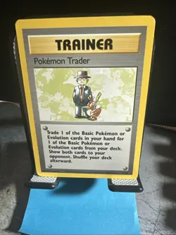 Pokemon Trader Base Set Rare Card 77/102 Pokemon Card NM Condition - Image 3