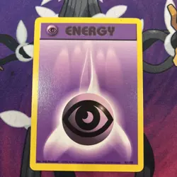 Psychic Energy 101/102 Base Set Pokemon Card - Image 1