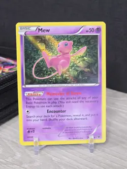 Pokemon Card TCG Mew 29/124 Fates Collide 2015 Holo Rare NM - Image 3