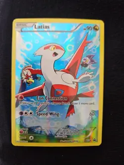 Pokemon Latias TCG Full Art Holo Black Star Promo Card XY78 - Image 1