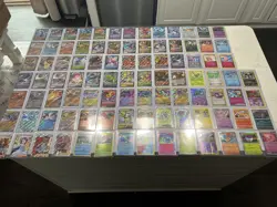 Pokemon Card Lot 95 OFFICIAL TCG Cards. EX’s, VMax, V’s, Holo, Trainer, etc… - Image 1