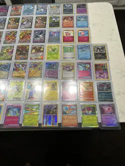 Pokemon Card Lot 95 OFFICIAL TCG Cards. EX’s, VMax, V’s, Holo, Trainer, etc… - Image 3