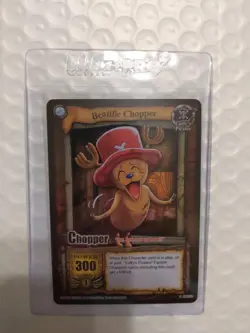 Bandai One Piece CCG Card Beatific Chopper Holo The Quest Begins Vintage 2005 - Image 1