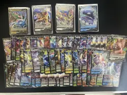 Lot of 138 ‘V’ Pokemon Cards NM/LP SWSH Rayquaza Zacian Kyogre - Image 1
