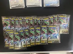 Lot of 138 ‘V’ Pokemon Cards NM/LP SWSH Rayquaza Zacian Kyogre - Image 2