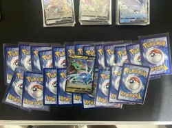 Lot of 138 ‘V’ Pokemon Cards NM/LP SWSH Rayquaza Zacian Kyogre - Image 3