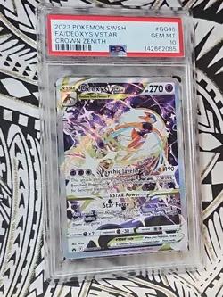 Deoxys VSTAR GG46 Crown Zenith Holo Card PSA 10 Gem Mint (085) Free Shipping - Image 3