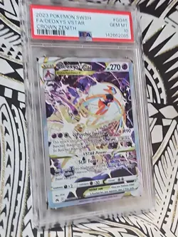 Deoxys VSTAR GG46 Crown Zenith Holo Card PSA 10 Gem Mint (085) Free Shipping - Image 4