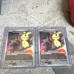 Pokemon Team Rocket's Mimikyu Basic ASC EN 238/217 2026 Lot of 2 Cards - Image 1