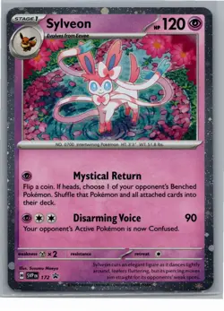 Sylveon - (Cosmos Holo) Promo SV: Scarlet & Violet Promo Cards 172 NM - Image 1