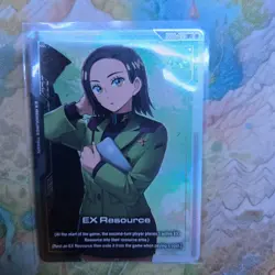 Gundam Card Game EX Resource Promo Card EXRP-011 GQuuuuuX M/NM - Image 1