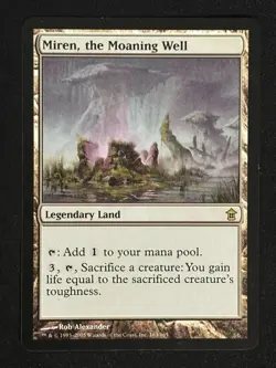 1x MTG Miren, the Moaning Well - Saviors of Kamigawa (SOK) #163 - Magic - Image 1
