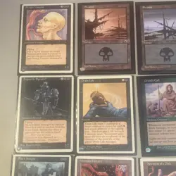 Magic: The Gathering 15 Card Lot - Black, Green Creature, Land, Sorcery - Image 3
