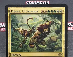MTG Titanic Ultimatum- STAMPED -Shards of Alara Magic the Gathering Card #204 - Image 3