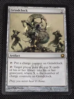 Grindclock - Scars of Mirrodin - Magic the Gathering MTG Nice! L11 - Image 1