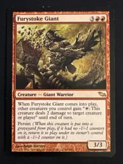 1x Furystoke Giant (93) Shadowmoor MP MTG Magic the Gathering x1 MKE - Image 1