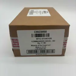 Magic The Gathering Starter Commander Deck Sealed Case Sealed - Image 3