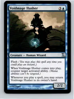 Magic the Gathering Voidmage Husher Time Spiral MTG Free Shipping! - Image 1