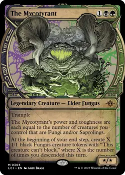 MTG Foil - The Mycotyrant (Showcase) - 305 / NM / English - Image 1