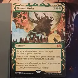 Wizards Natural Order Strixhaven Mystical Archives Mythic Sorcery Green Regular… - Image 3