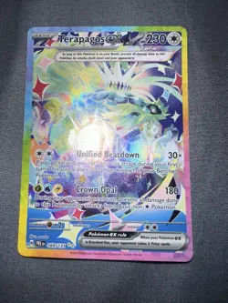 Pokemon Terapagos Ex 169/131 Special Illustration Rare Prismatic Evolutions SIR - Image 1