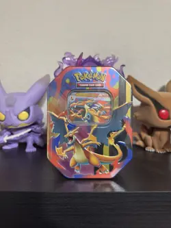 Pokemon TCG Mega Charizard Y Tin Brand New Sealed Free Shipping - Image 1
